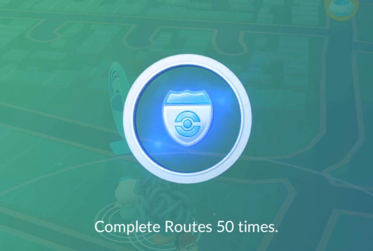 Speciale Pokémon GO Routes-medaille is live in het spel