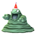 Pokémon GO’s 8th Anniversary Party shiny grimer party hat