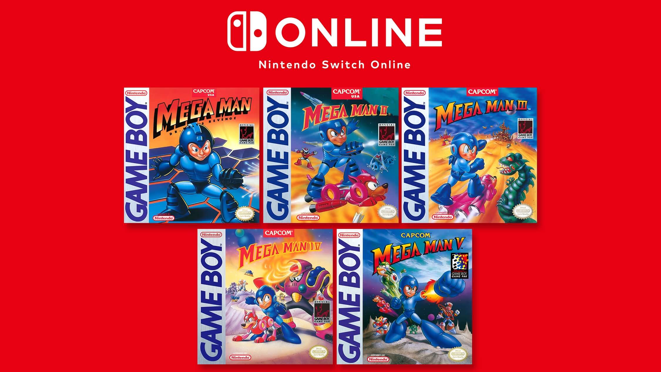 Herbeleef de Mega Man-games op de Game Boy met de nieuwe Nintendo Switch Online-update
