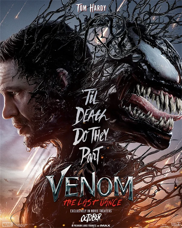 Een nieuwe film met Venom in de hoofdrol is op komst: Venom: The Last Dance