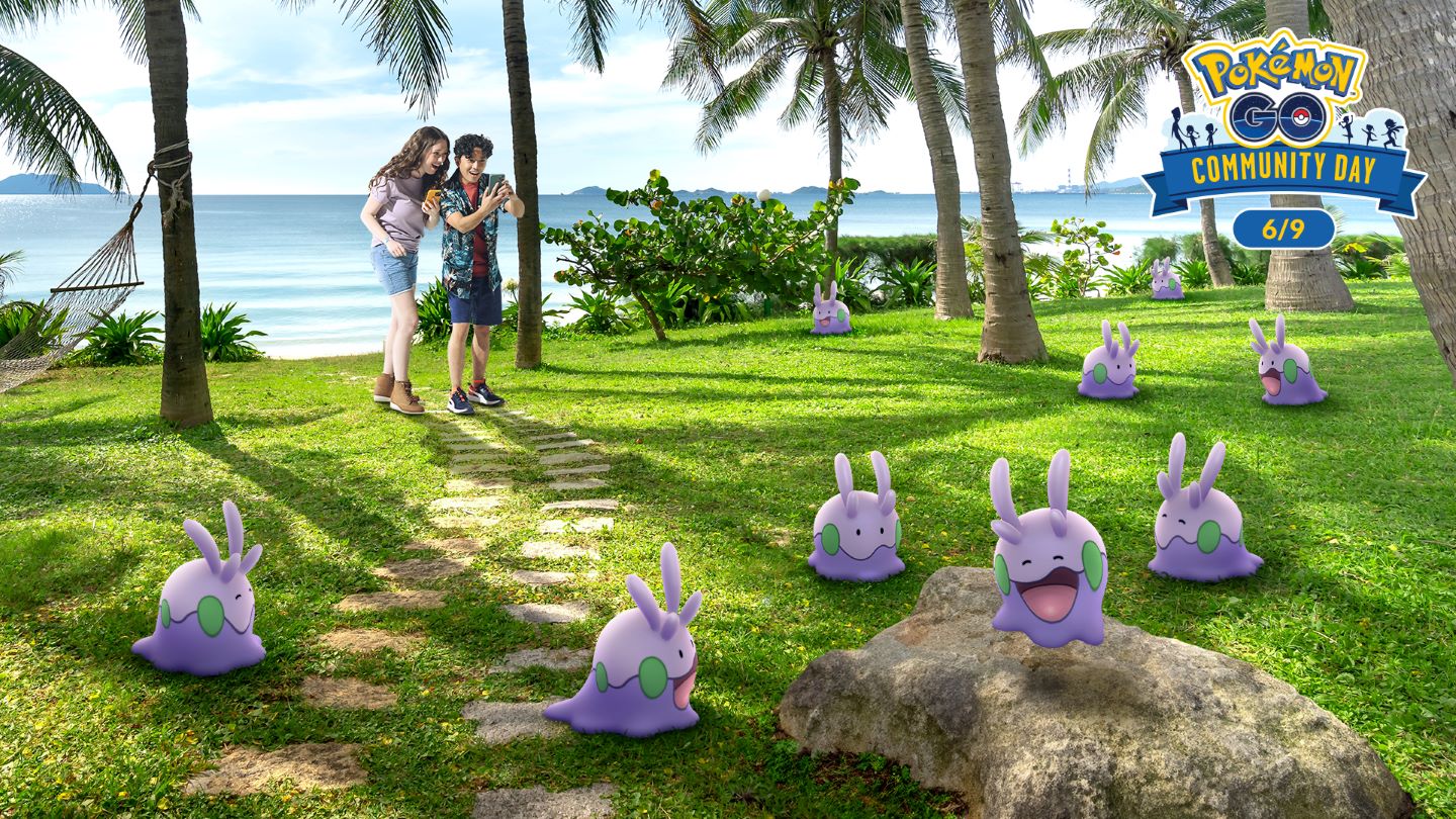 Bekijk hier de shiny Goomy-familie