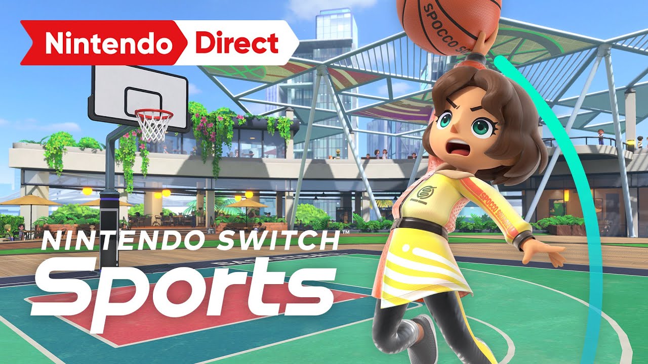 Gratis uitbreiding Basketball bij Nintendo Switch Sports