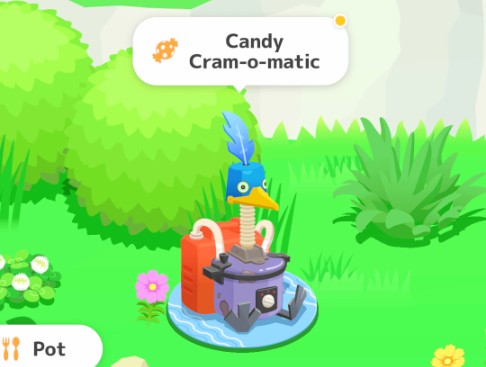 Een cadeautje bij het eerste gebruik van de Cram-o-matic