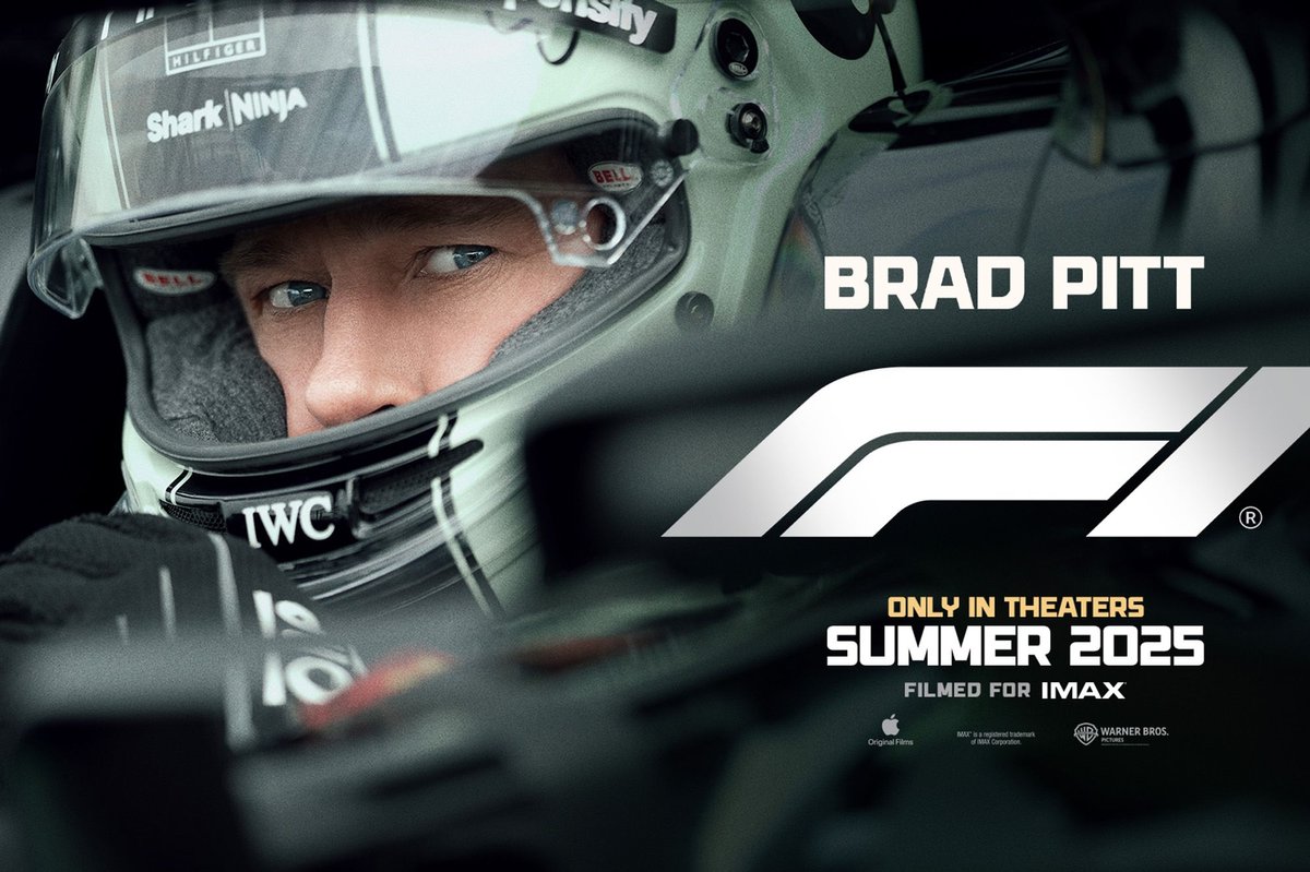 Bekijk hier de eerste F1 teaser met Brad Pitt