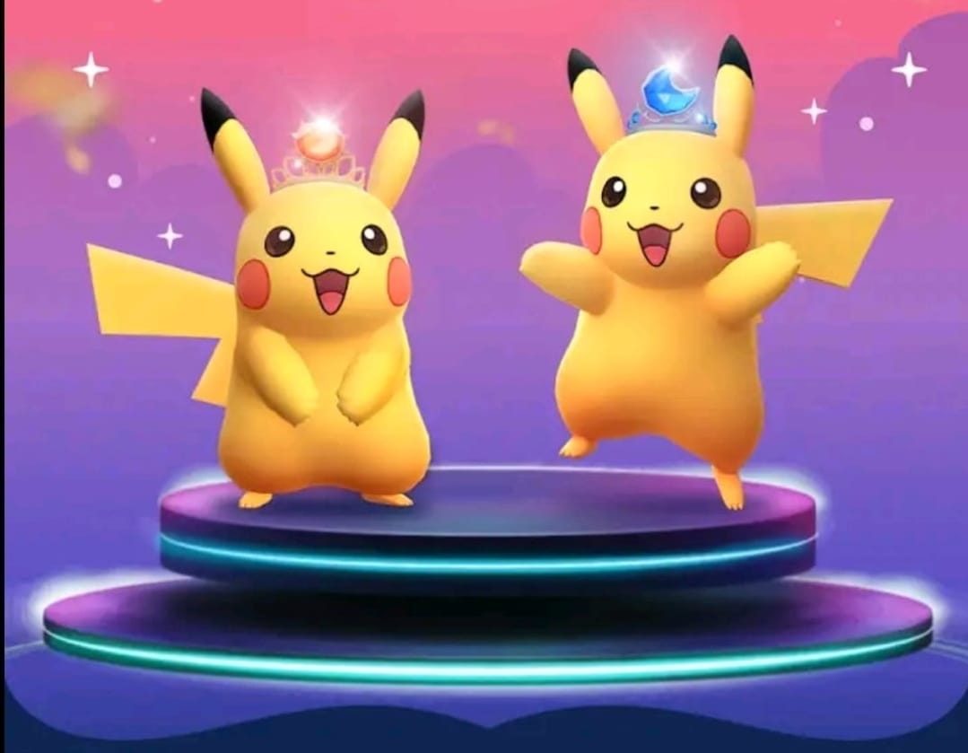 Pikachu moon crown en sun crown