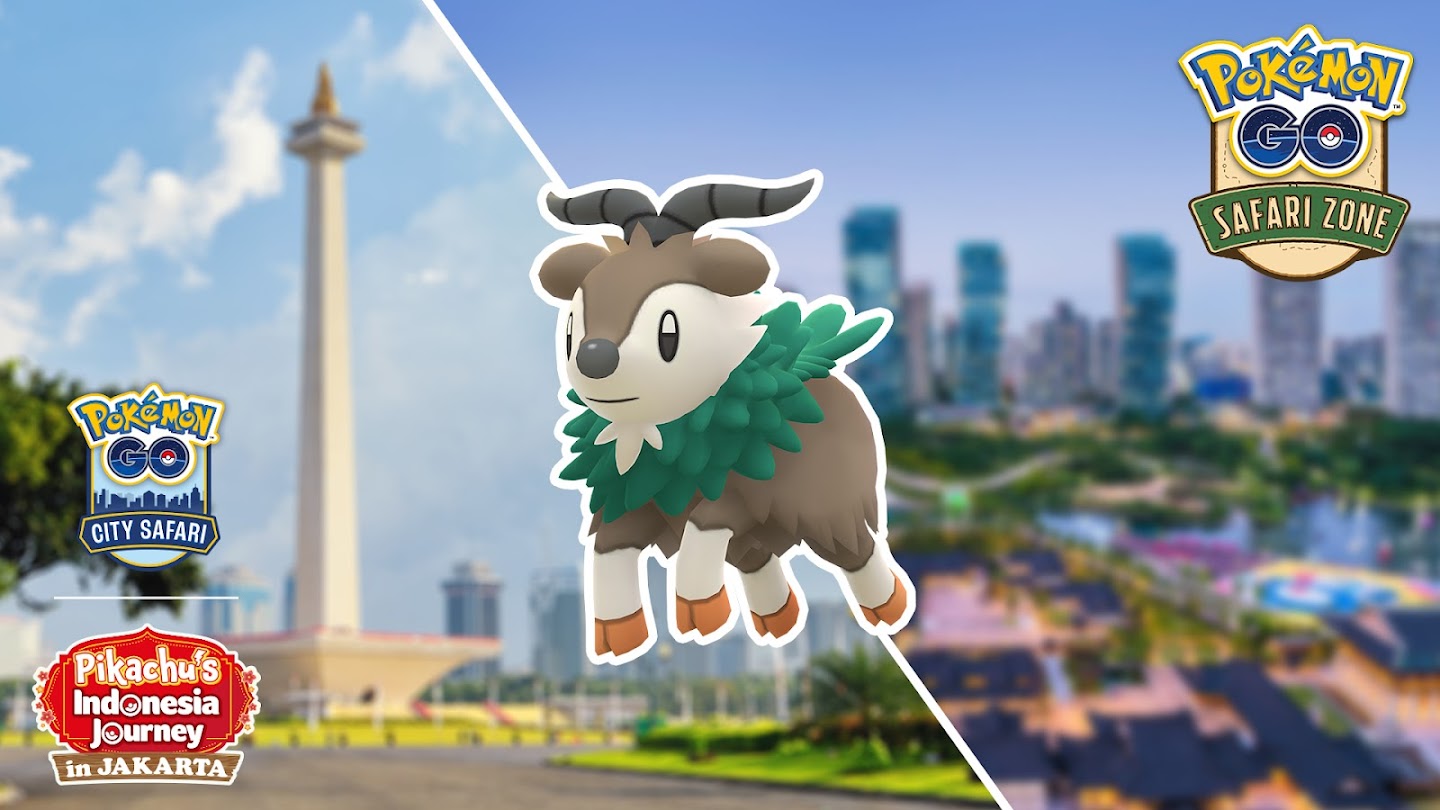 Pokémon GO City Safari en Pokémon GO Safari Zone