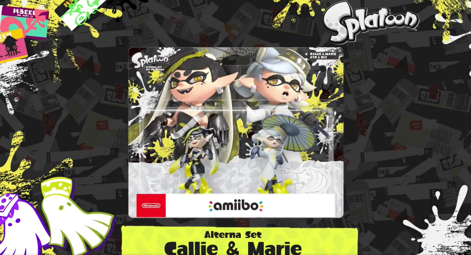 Er komen twee nieuwe Splatoon3 Amiibo sets aan