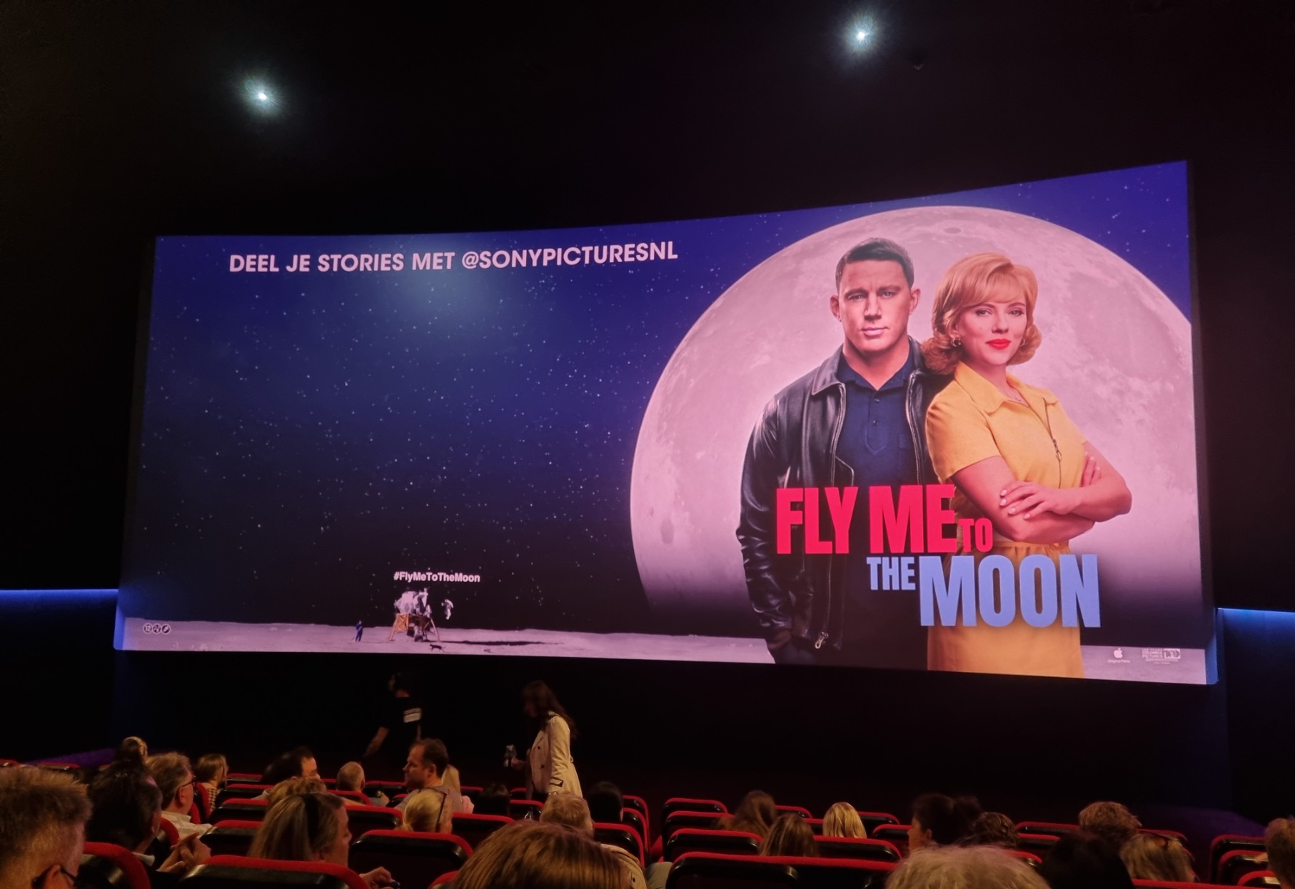 Wij waren bij de filmpremière van Fly Me to the Moon