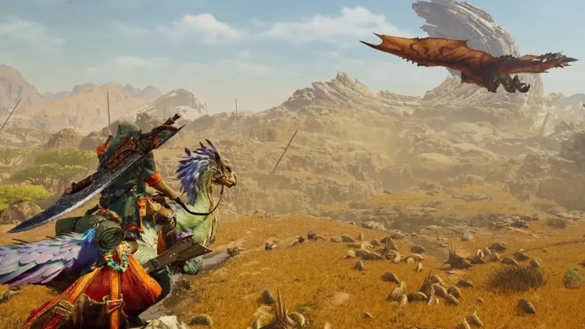 GC24: Trailer toont uitgebreidere Monster Hunter Wilds-gameplay