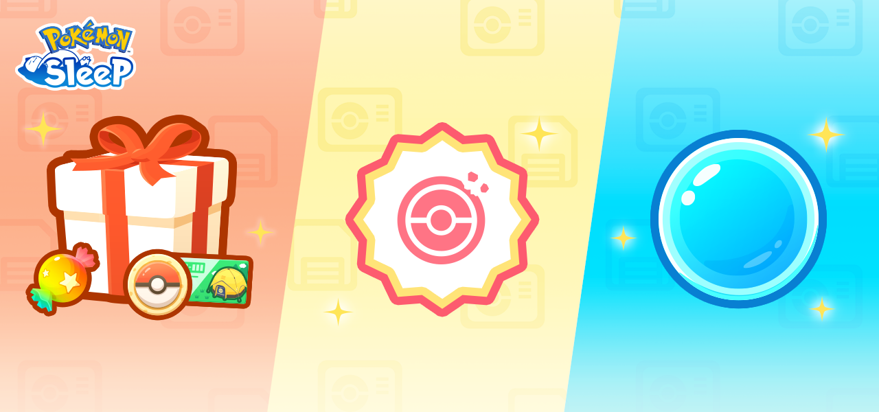 Cadeautjes Pokémon Sleep