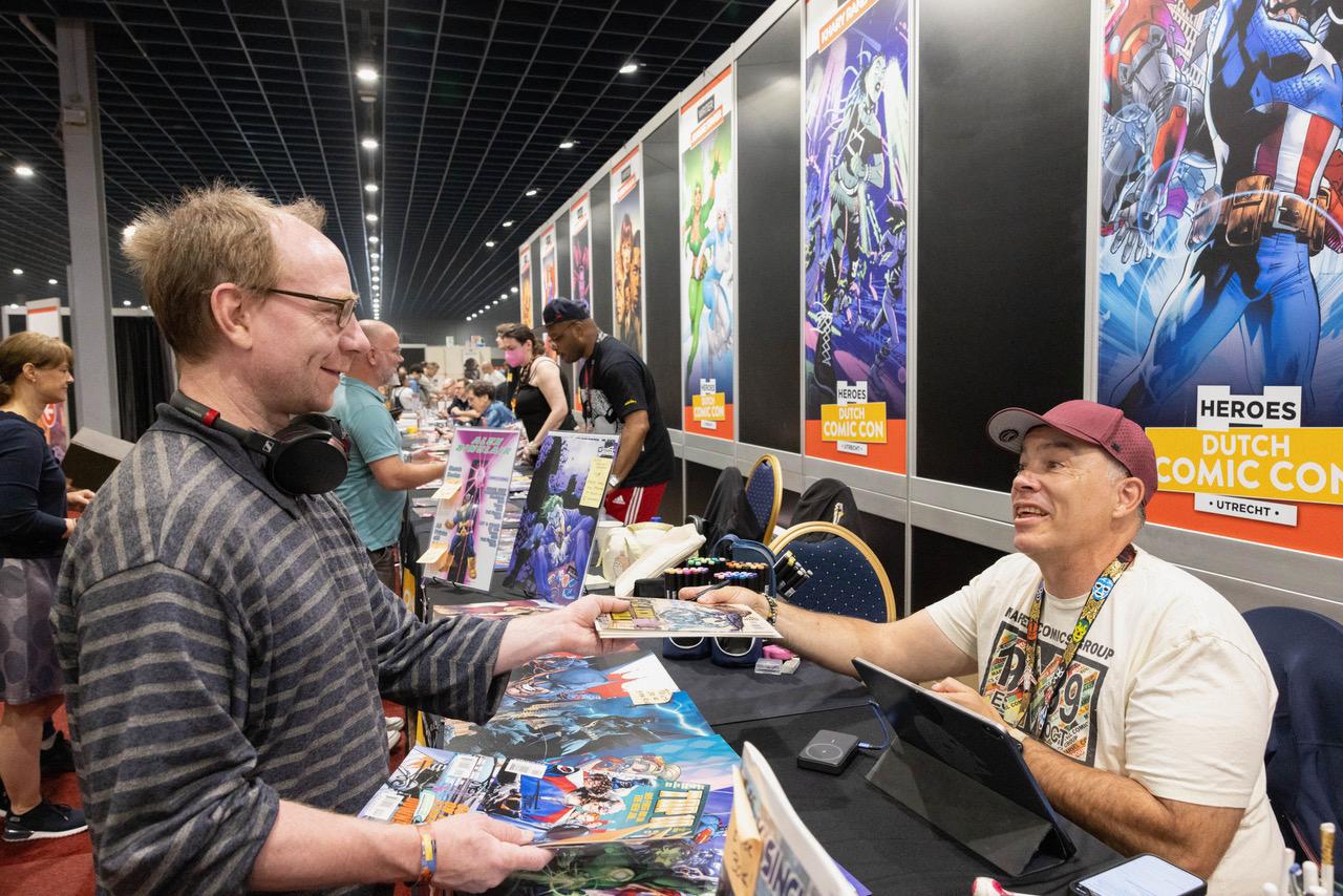 Ontmoet vele comic artists tijdens Heroes Dutch Comic Con 2024