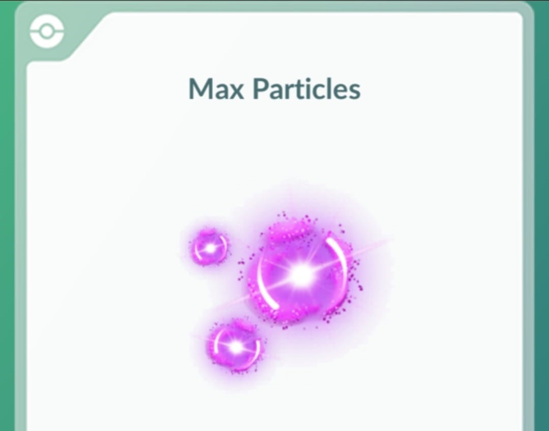 Zo krijg je Max Particles in Pokémon GO