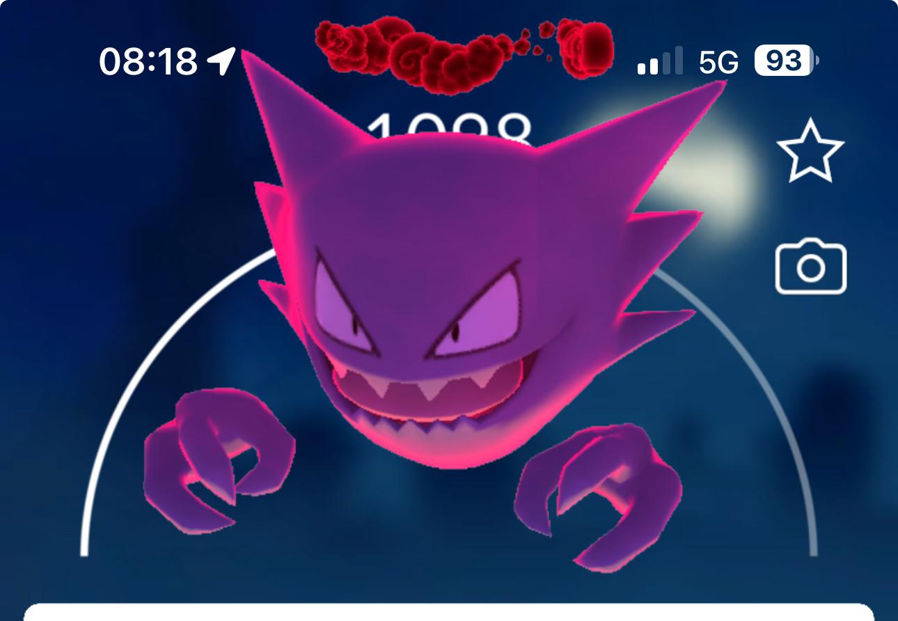 visuele Pokémon GO-bug