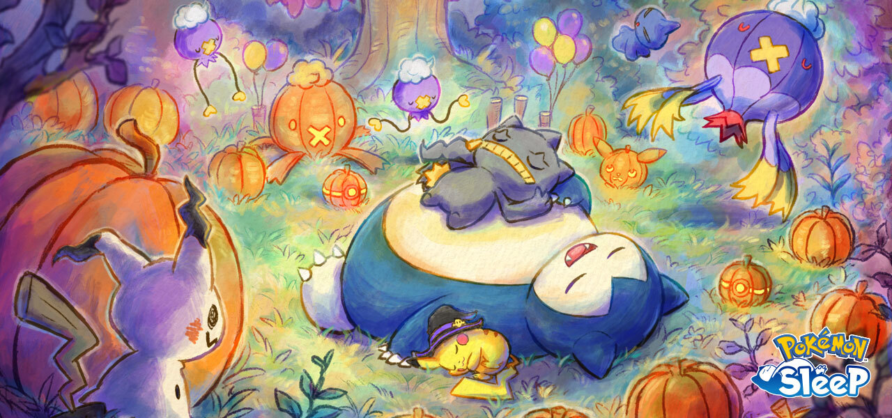 Het Halloween 2024-event is aangekondigd voor Pokémon Sleep