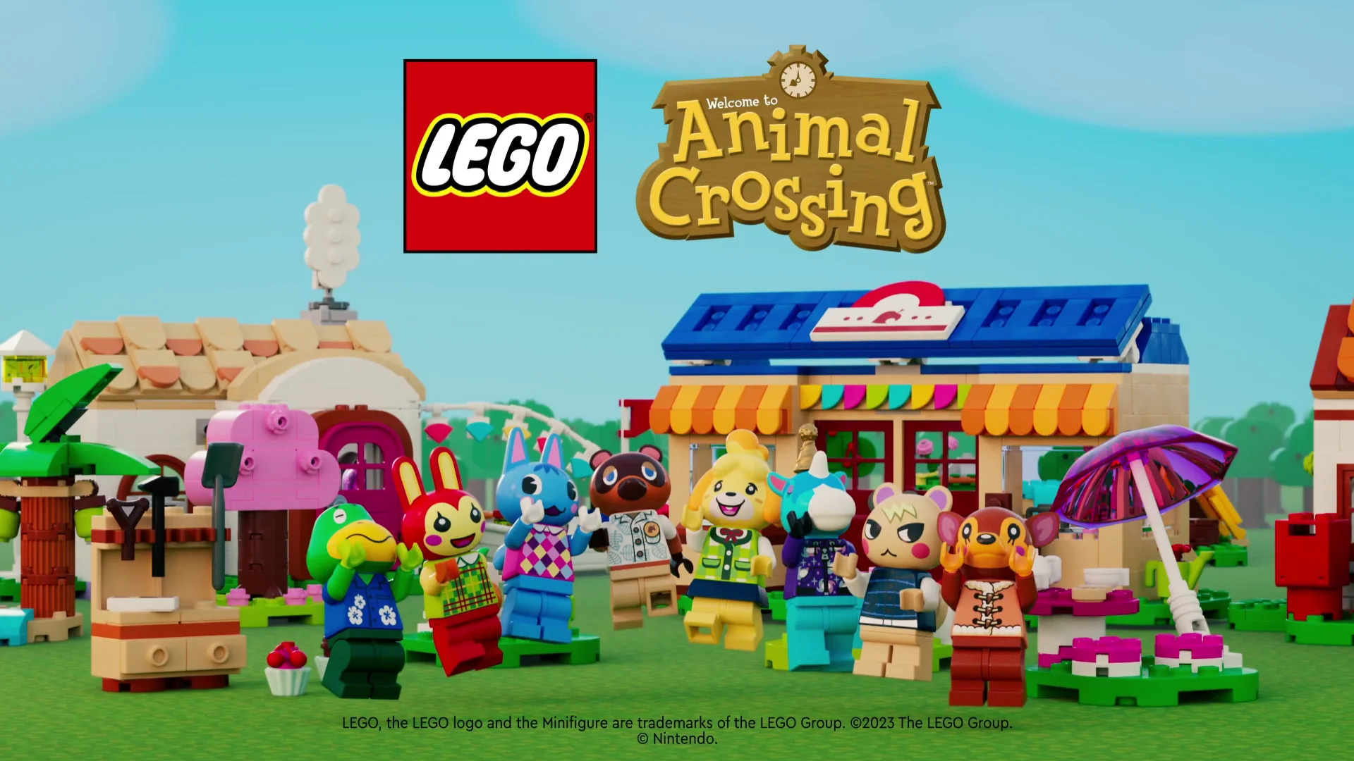 LEGO Animal Crossing – Isabelle op visite