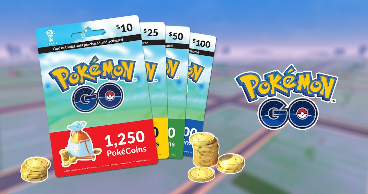 Niantic heeft Pokémon GO gift cards aangekondigd voor in winkels