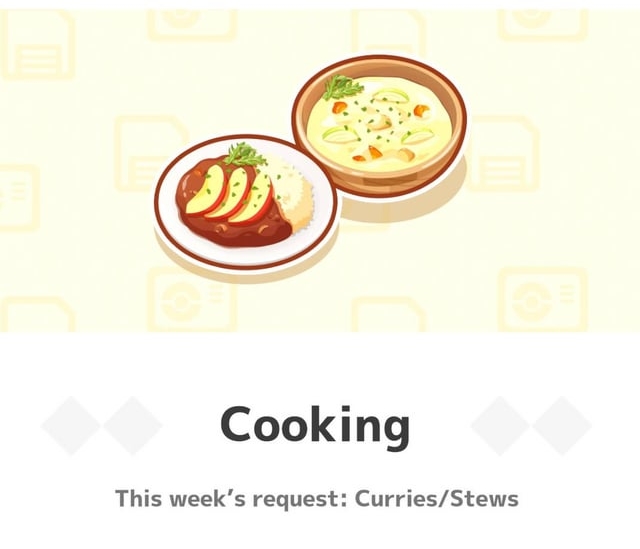 Een overzicht van de recepten voor Curries/Stews in Pokémon Sleep