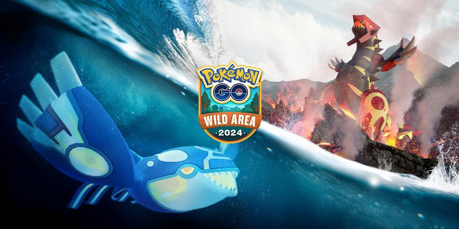 Primal Kyogre en Groudon zojuist onthuld voor het GO Wild-event