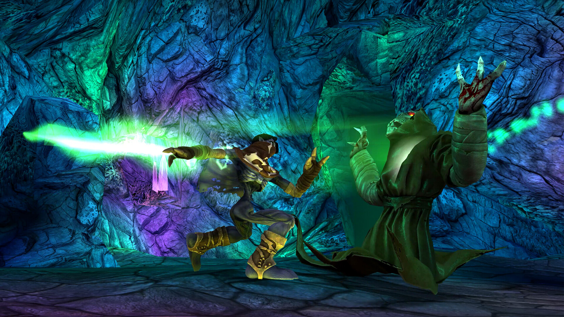 Soul Reaver 1 & 2 Remastered-video toont vaardigheden Raziel