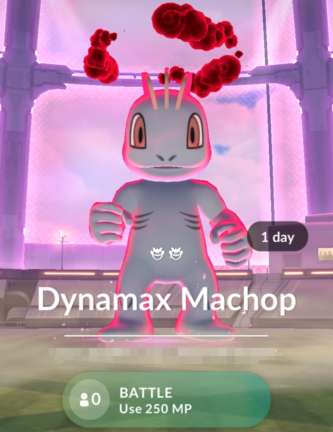 Dynamax machop