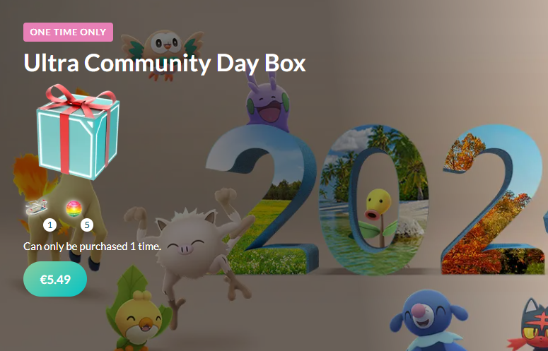 Speciale Ultra Community Day Box is nu te koop in de Webstore