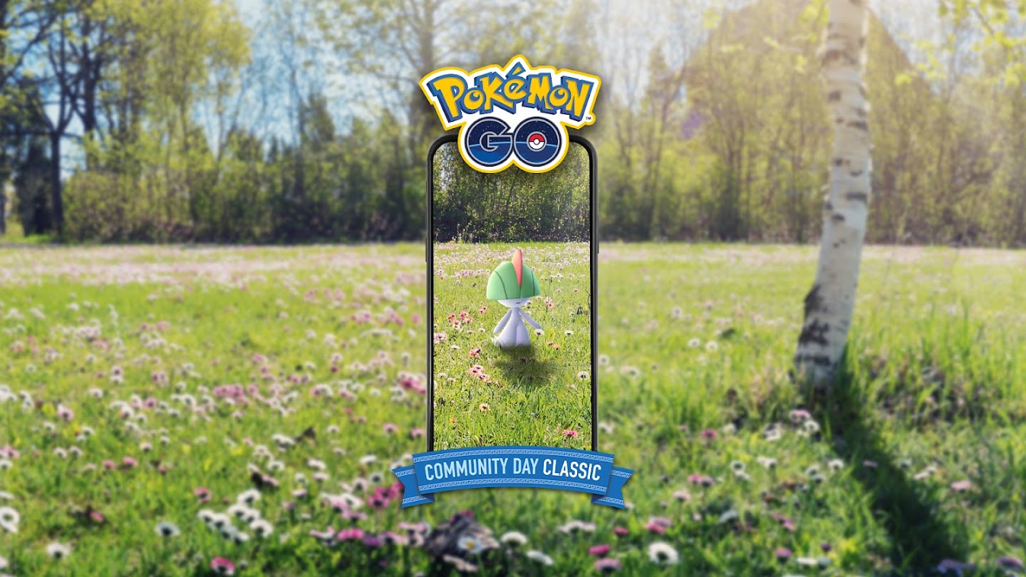 Niantic deelt de details voor Community Day Classic: Ralts