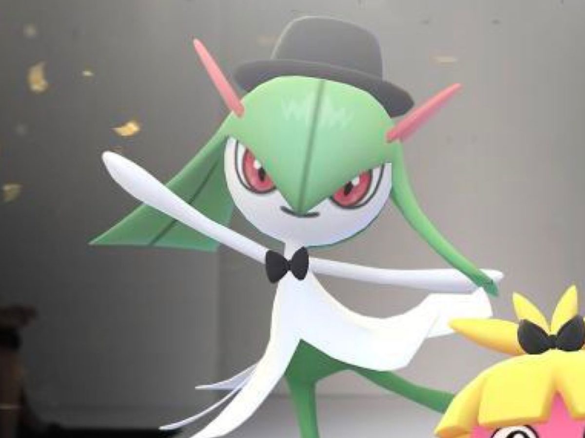 De Costume Kirlia-shinykans is hoger, maar niet extreem hoog