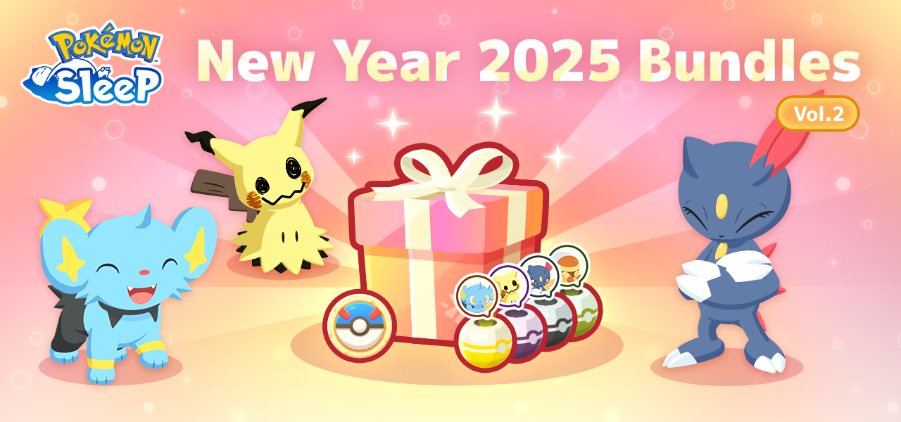 Lees hier wat tips voor week twee van het New Year 2025-event met de bijbehorende bundels van Pokémon Sleep