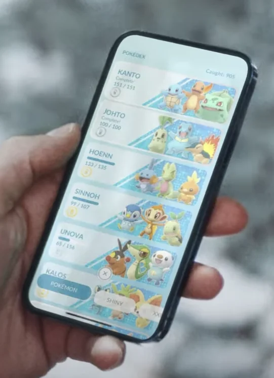 Nieuwe Pokedex lijkt in de toekomst verschillende updates te gaan krijgen