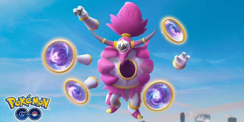 Hoopa Unbound is een heel makkelijk te vangen Pokémon