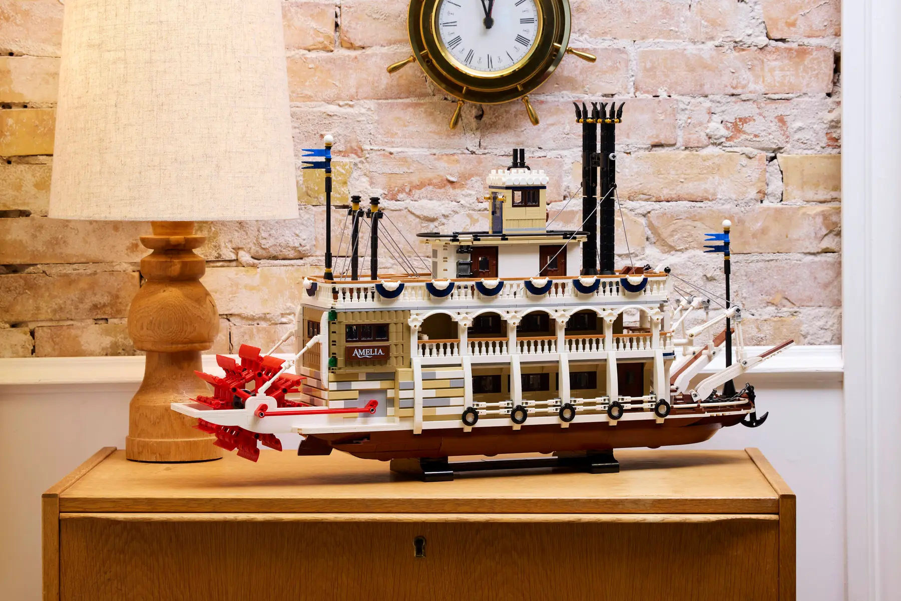 De LEGO Stoomboot is de grootste Ideas-set ooit gemaakt