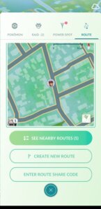route code