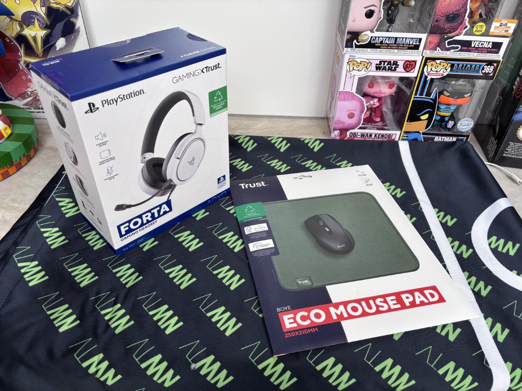 Winactie: een Trust muismat of een Trust Gaming headset