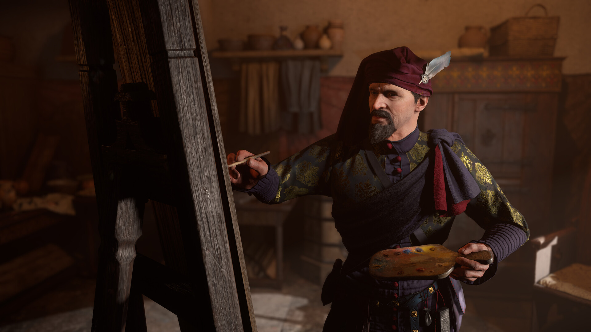 De Kingdom Come: Deliverance 2: Brushes with Death-trailer kleurt rood