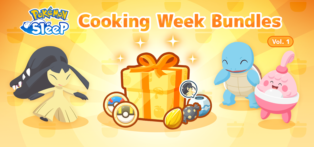 De Cooking Week bundels zijn aangekondigd voor Pokémon Sleep en dit zit erin
