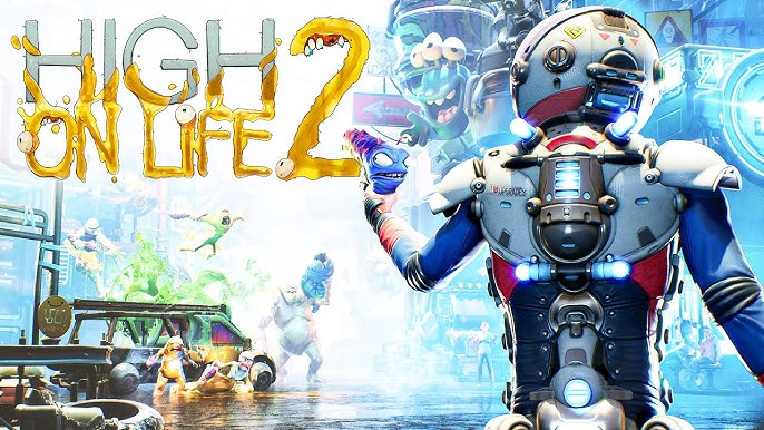 Kleurrijke trailer High on Life 2 spat van je scherm