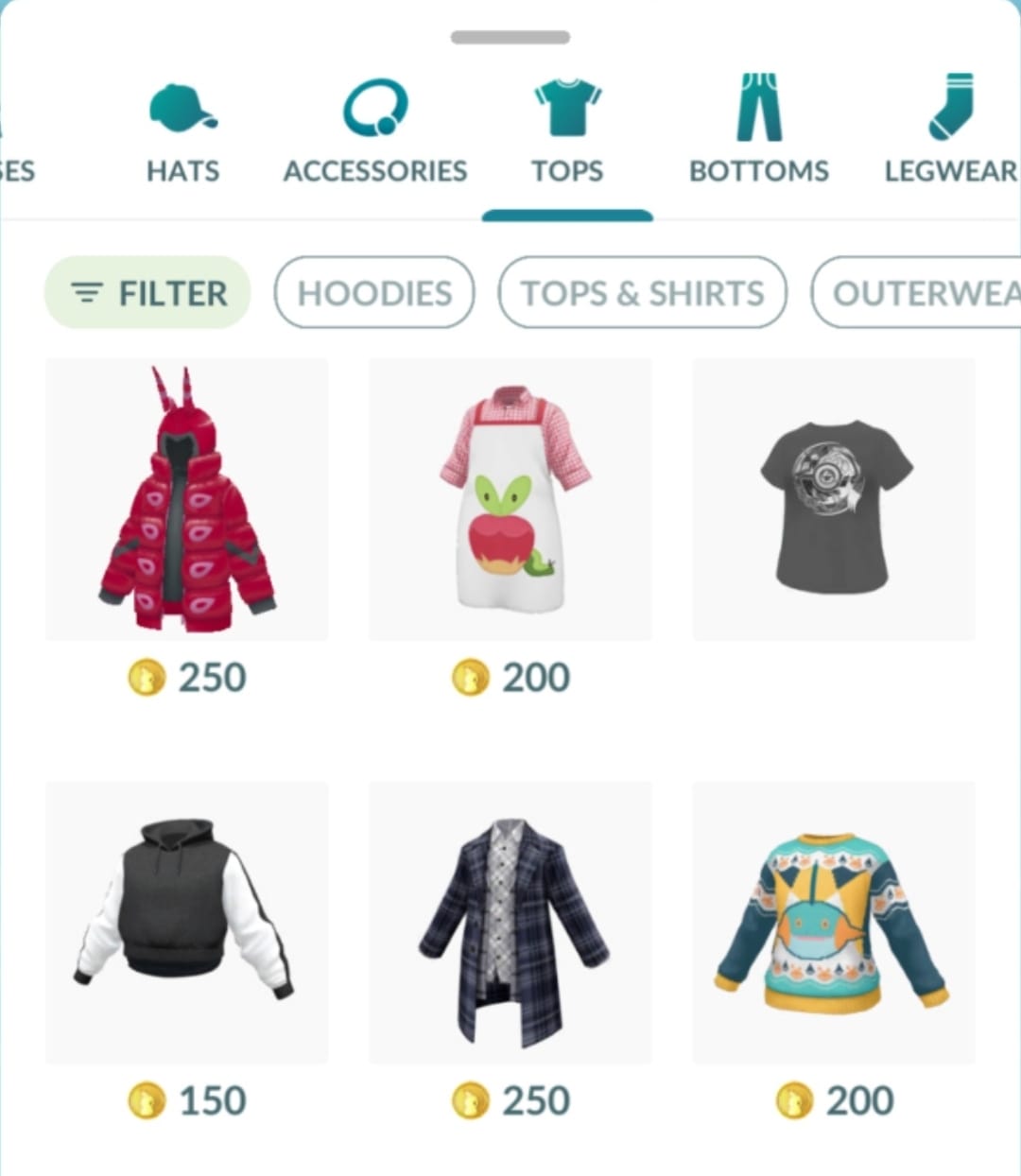 Quality of Live feature style shop