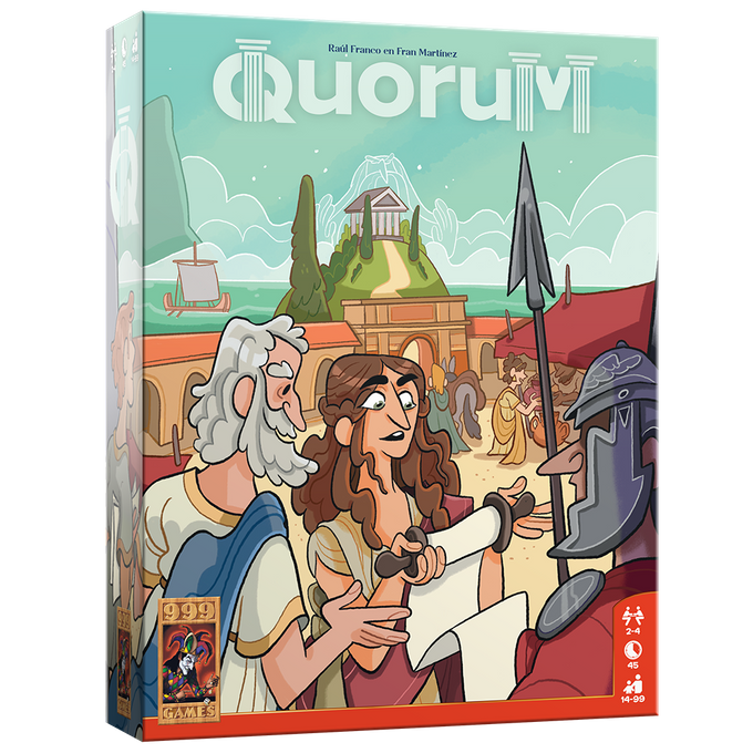 999 Games doet het Romeinse Rijk aan met Quorum
