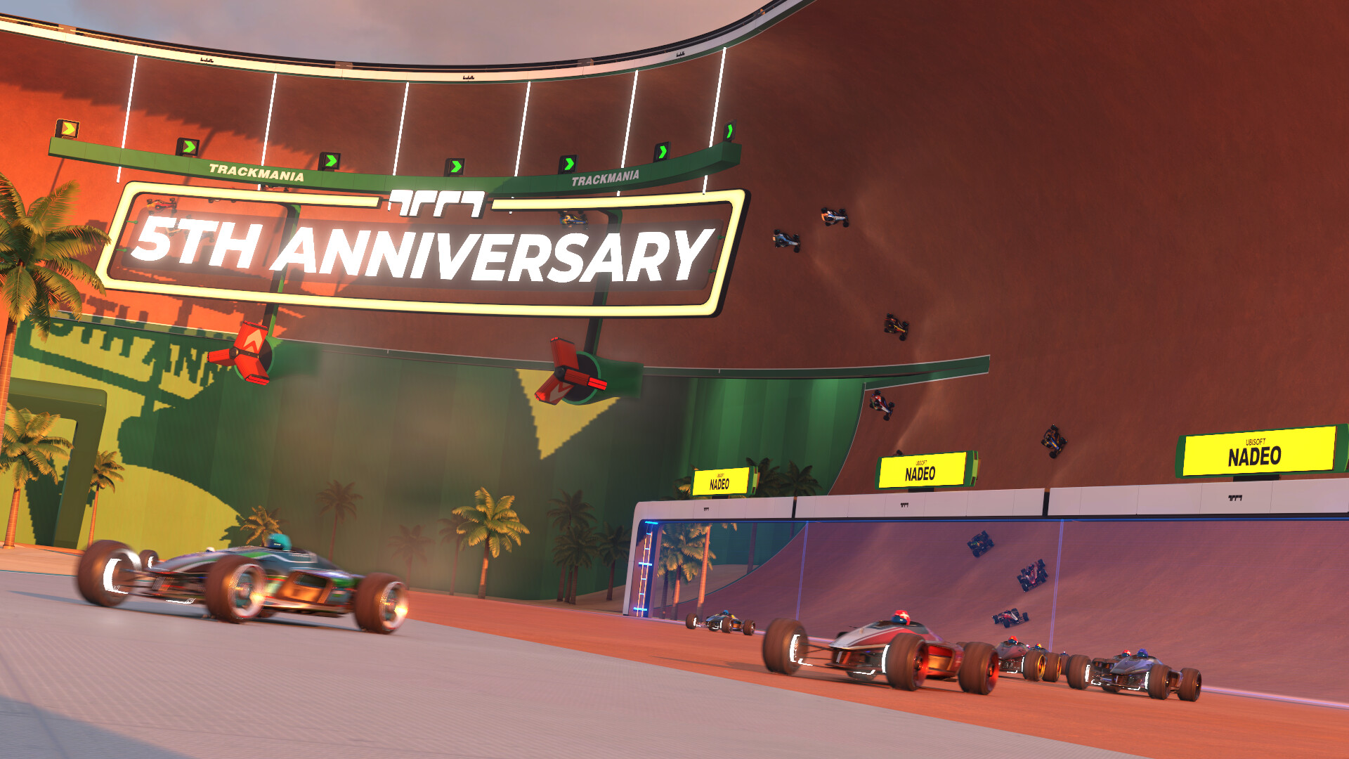 Trackmania is jarig en krijgt een nieuwe zomerupdate