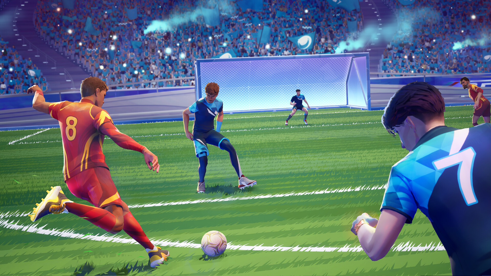 De bal rolt met de Rematch-launchtrailer