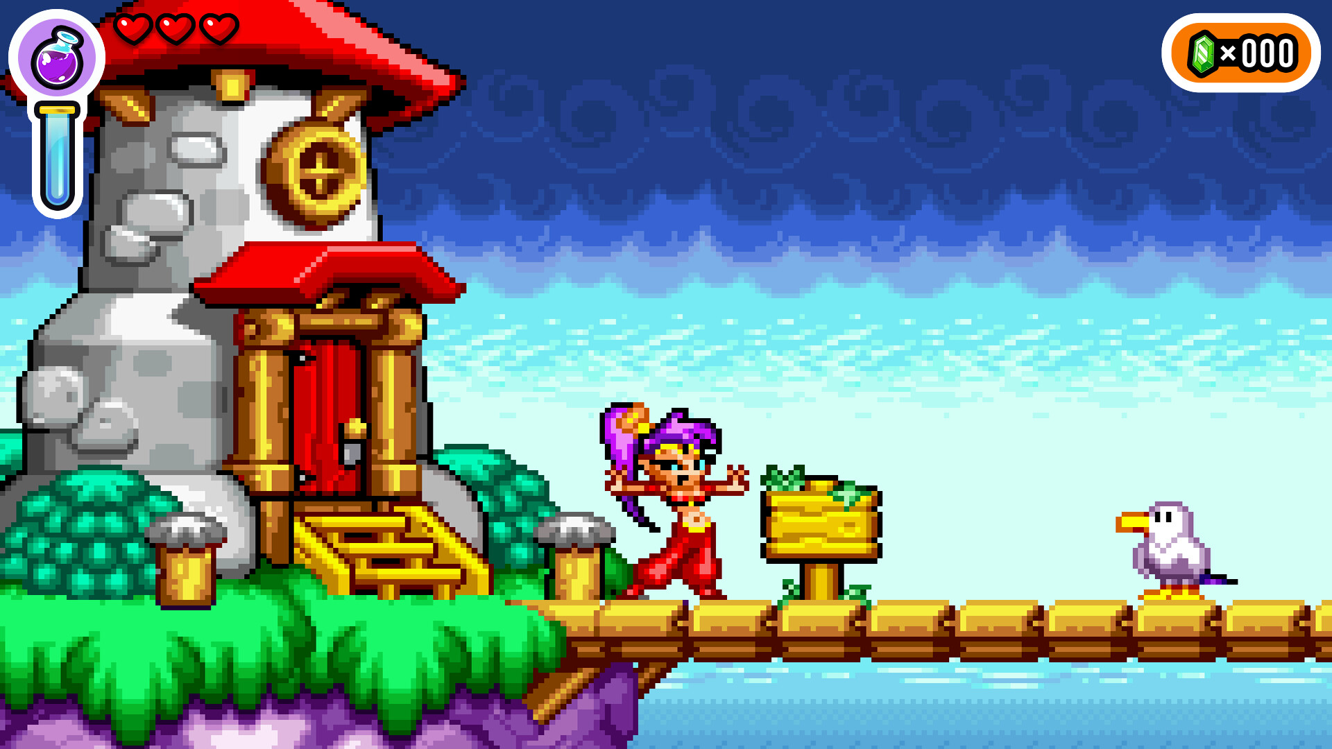 Bekijk de nieuwe Shantae Advance: Risky Revolution-gameplay