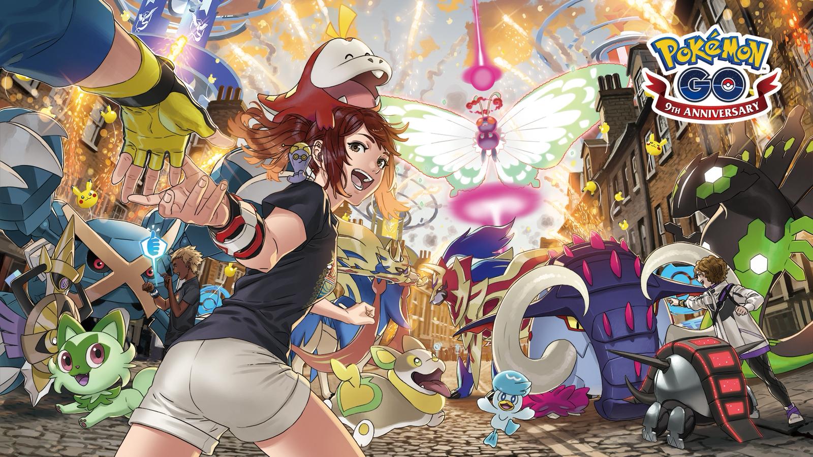 Pokémon GO viert verjaardag met speciaal Pokémon GO-artwork
