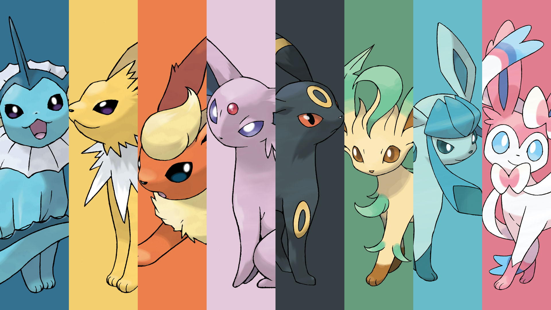 Bekijk hoe je de verschillende vormen van de Eeveelutions maakt!