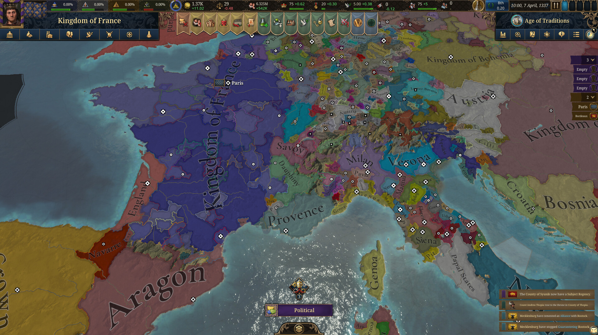 GC25: Europa Universalis V-trailer onthult de releasedatum en … delen van een wereldkaart