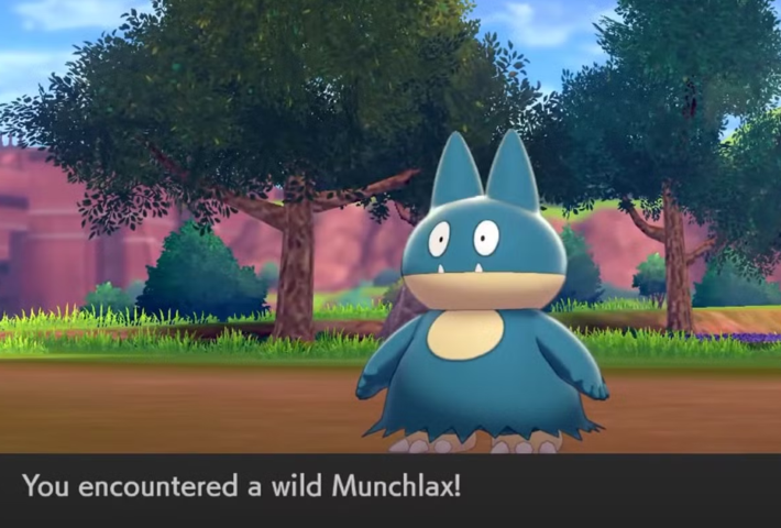 De Munchlax-shinykans lijkt op de gebruikelijke hoog te te zijn