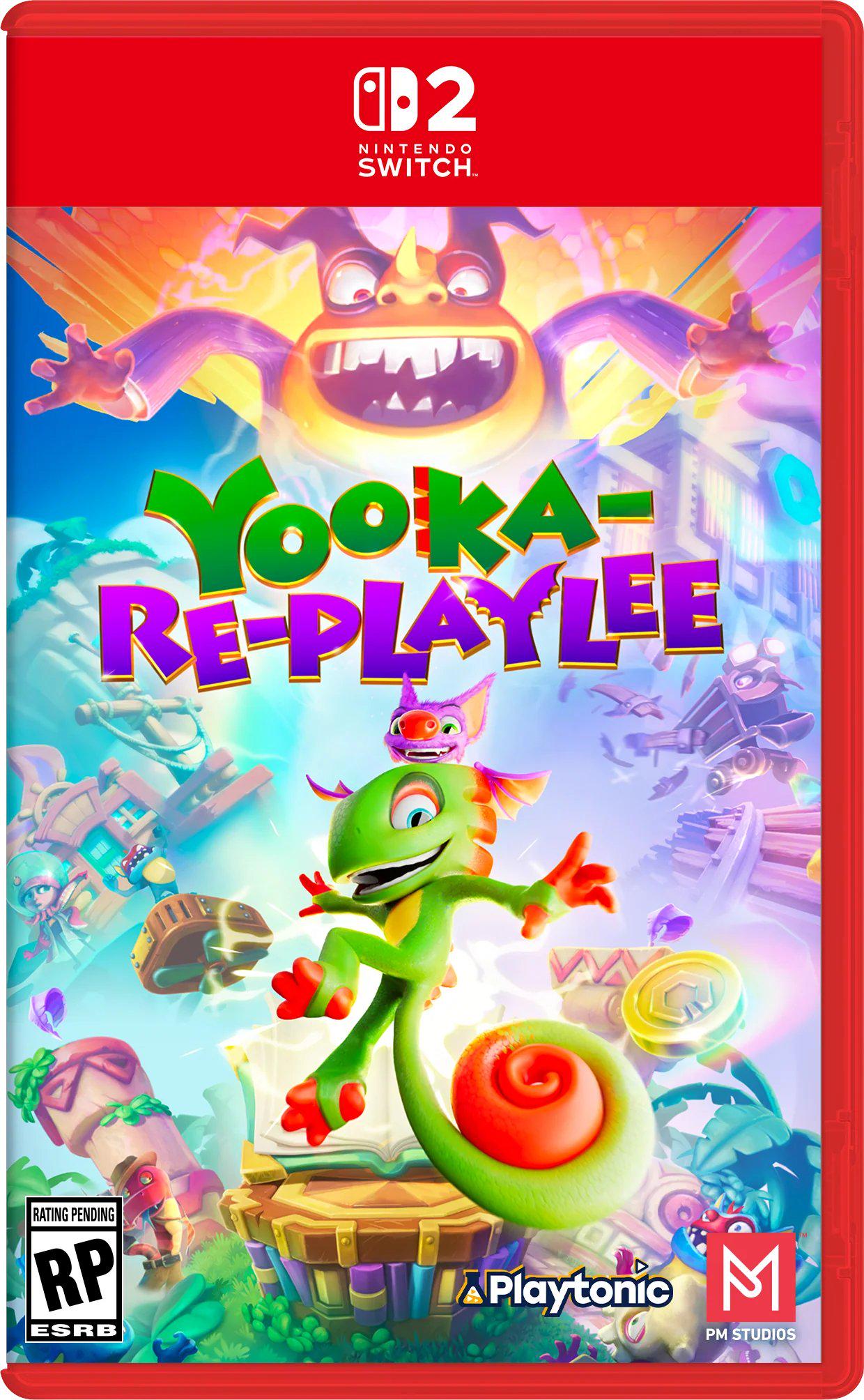 Yooka-Replaylee teaser, boxart