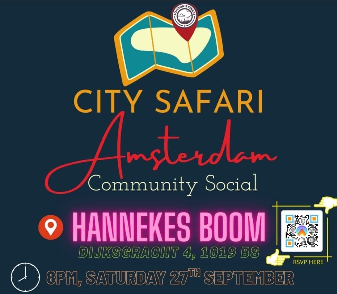 Heb je nog zin in een afterparty na City Safari Amsterdam?