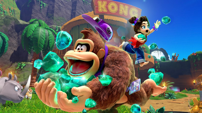 Donkey Kong Bananza: DK-eiland & Smaragdjacht