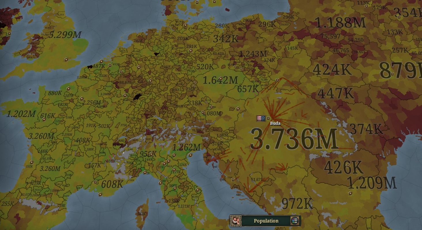 Europa Universalis V-trailer toont hoe de wereldbevolking leeft