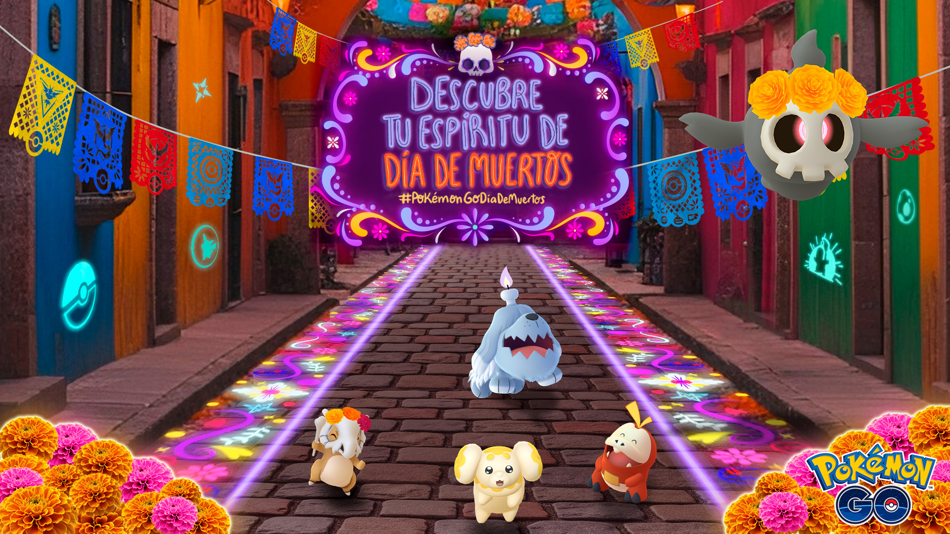 Het Día de Muertos-event keert terug, maar helaas alleen lokaal
